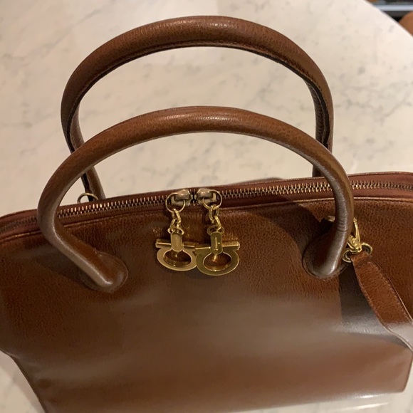 Salvatore Ferragamo Handbag 5645 Gancini 2WAY leather - Picture 9 of 12